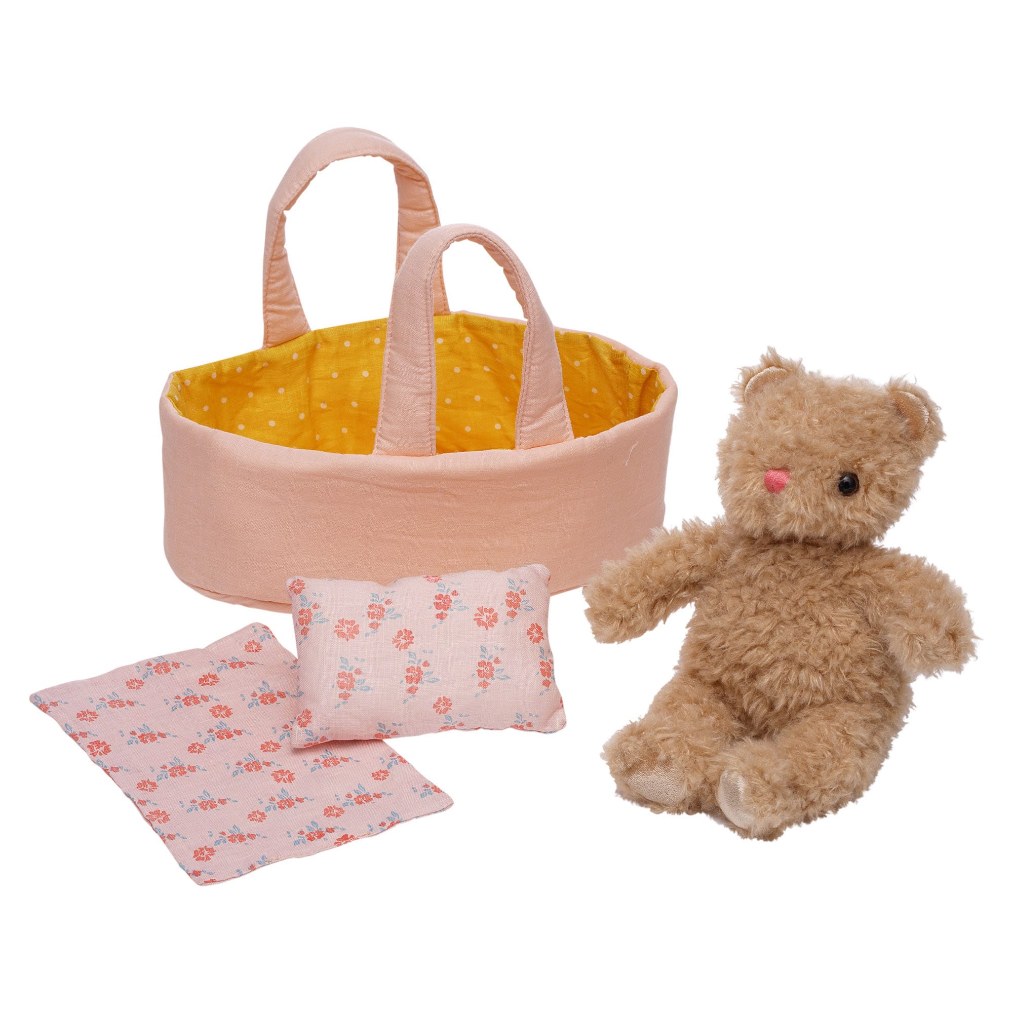 Manhattan Toy® Moppettes Bea Bear Stuffed Animal Nurturing Playset